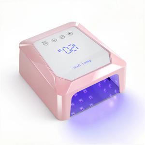 무선 충전식 96W UV LED 네일 드라이어 빠른 건조 젤 경화 램프 전문가용 살롱 매니큐어 페디큐어 도구