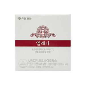 유한양행 엘레나 UREX 프로바이오틱스 170mg x 60캡슐 1개 ESC