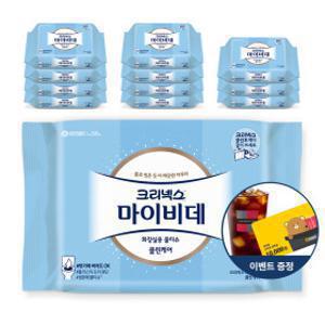 크리넥스 마이비데 클린케어 46매 X 12팩 화장실용 비데물티슈