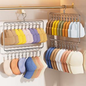 다용도 모자 걸이 보관함 20pcs 정리대 정리함 진열대 거치대
