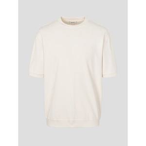 [26SS 30% OFF][빈폴멘] 모던 라운드넥 맨투맨 티셔츠 - 화이트 (BC6442C871)