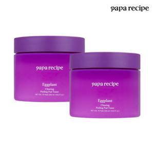 파파레서피 가지 클리어링 필링 패드 토너 255ml 2개