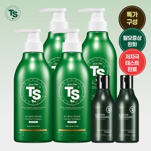 TS골드플러스샴푸500g*4+TS엑스비오틴트리플솔루션샴푸100g*2