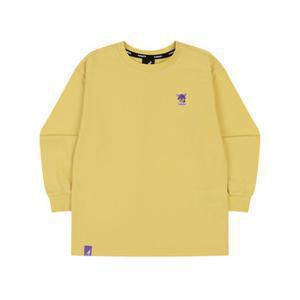 캉골키즈 루 심볼 롱 슬리브 티셔츠 RC 0005 옐로우