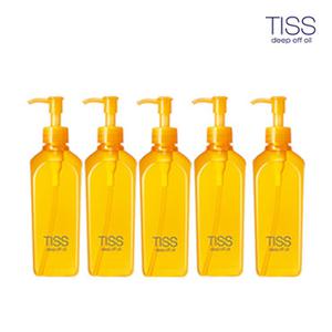 [공식수입][5개 묶음] TISS 티스 딥 오프 클렌징 오일 280ml