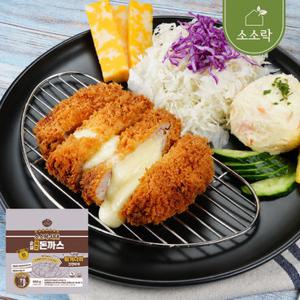[소소락] 튀겨나온 순살 치즈 돈까스 130g x 10장 에어프라이어 간편조리