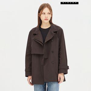 시슬리 중기장 트렌치코트 SACT02341_BR