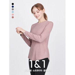 녹족 1+1 요가복 필라테스복 케이트 긴팔티 2종세트