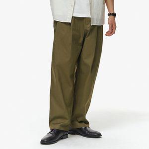 비얼디드키드 남성 CHINO SILHOUETTE PANTS OLIVE (BALLMP04OVA1-W)