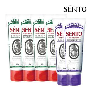 센토 프라임 고불소치약 120g 4+잇몸케어 치약 2개(총6개)
