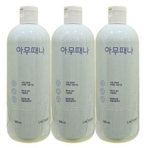 [셀러허브_뷰티]라끄베르 아무때나 때필링 500ml  3개 JG