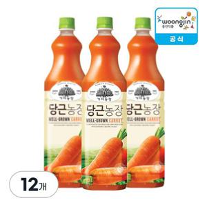 웅진식품 가야농장 당근 1.5L X 12개