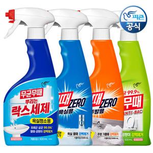피죤 무균무때 청소세정제 500mlx2개 / 욕실 주방 곰팡이 찌든때 제거 / [NEW] 무때ZERO 출시!