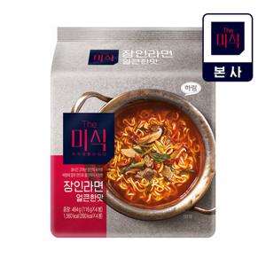 The미식 장인라면 얼큰한맛 116g 4개