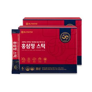 [종근당건강] 홍삼정 스틱 2세트(총 60포)