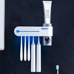 칫솔 살균기 치약짜기 자동치약 소독기 UV 살균기 벽걸이 칫솔살균 K439