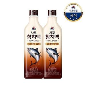 [사조 대림]참치액 900g x2개