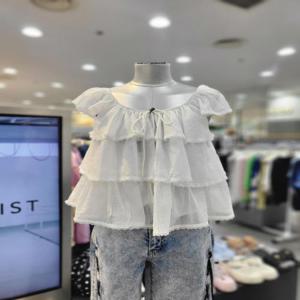 [에고이스트]레이스 러플 블라우스 (ES3JB702IV)_DG_DG