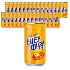[롯데]롯데 비타파워 180ml X 30캔 비타민음료 (30317579)