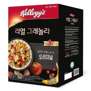 [그로미스]켈로그 리얼 그래놀라 400g 3개입 (23690118)