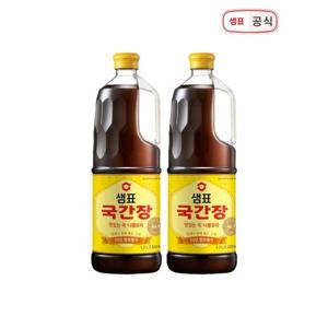 [샘표]국간장 1.7L 1+1 (총2병)