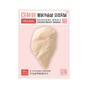 더하닭 통 닭가슴살 오리지널 100g10팩