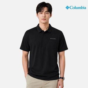 [컬럼비아]남성 소로나 폴로 반팔티셔츠_블랙 (C72-YMD608)