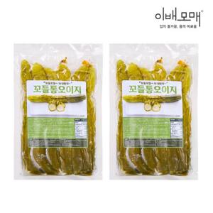 이배모매 한식명장 반찬 꼬들 통 오이지 700g 2개