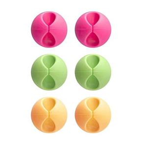 접착식 전선 선정리 케이블 코드 고정 홀더 클립 6P 코드선 타이 WD01782