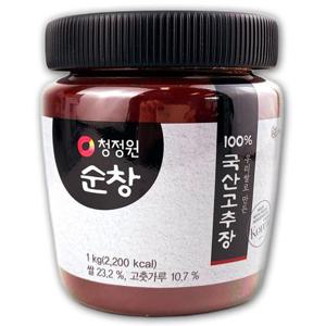 [코스트코] 청정원 순창 100% 국산 고추장 1kg x 1개