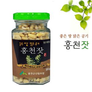 [홍천군산림조합] 좋은땅 맑은공기 홍천잣100g(병)
