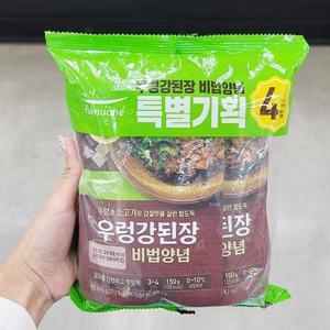 풀무원 우렁 강된장 150G X 4 x 1개 d86122