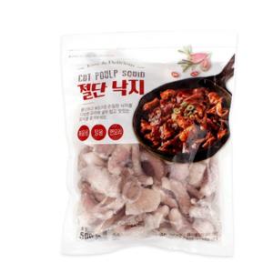 [동방유통] 냉동 손질 절단 낙지 500g(1팩)