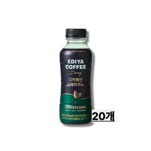 이디야 디카페인 아메리카노 350ml 20개 1박스