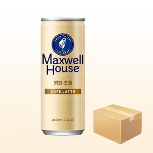 맥스웰마스터 카페라떼 240ml x 30캔