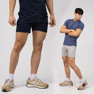 엘라모 남성 머슬핏 반바지 XS~XL