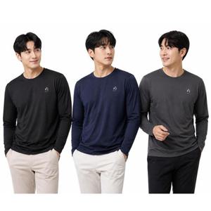 [김영주] 26년 신상 긴팔사방스판티셔츠 3종택1