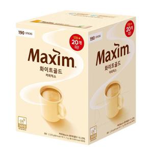 맥심 화이트골드 커피믹스 170T+20T_
