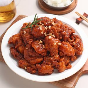 기영이숯불두마리치킨 옛날식 닭강정 500g 3팩