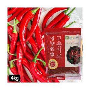 [영양명가] [26년 햇]  특등급 고춧가루 4kg( 500gx8ea)