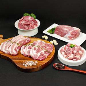 프리미엄 보성 녹돈 냉장 앞다리살 (수육/찌개/주물럭) 500g 외