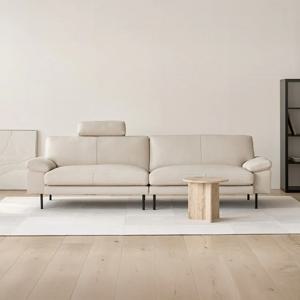 by CASAMIA 벨로씨 제스토 천연면피 가죽 소파 4인_크림오트