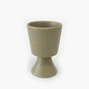 파스텔 모스 그린 고블렛 소주잔 (지름 5.5 cm) 찻잔 다기잔 다기 다도구 소주잔 잔