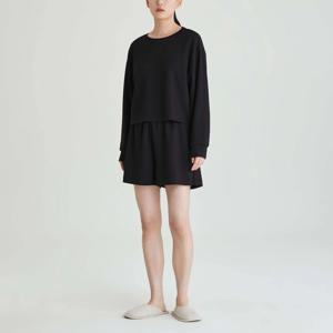 여 소프트 스웨트 3부 라운지 팬츠 (2 colors)
