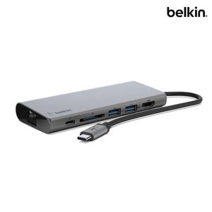 6-in-1 USB 멀티미디어 허브 C타입 멀티포트