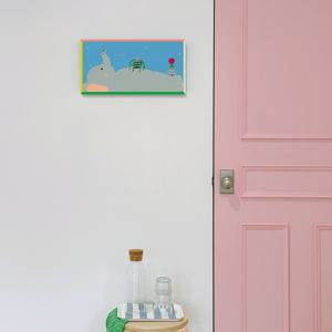 Think Of You3 포스터 그림액자 이사선물  인테리어 액자 40x20cm