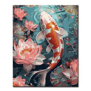 3+1 DIY 명화그리기 동물 40x50cm A54_비단잉어