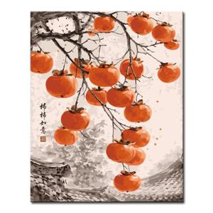 3+1 DIY 명화그리기 풍경 40x50cm L169_복을 부르는 감나무