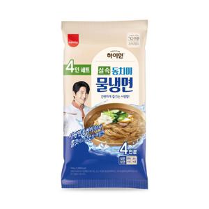 하이면 실속 동치미 물냉면 744g 2봉(8인분)