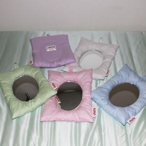 Cotton Candy Puff Mirror (5colors) 솜사탕 퍼프 쿠션 거울